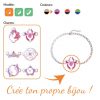 Bijou personnalisé 2 charms