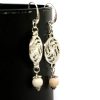 Boucles d'oreilles Rosace Nymphéas