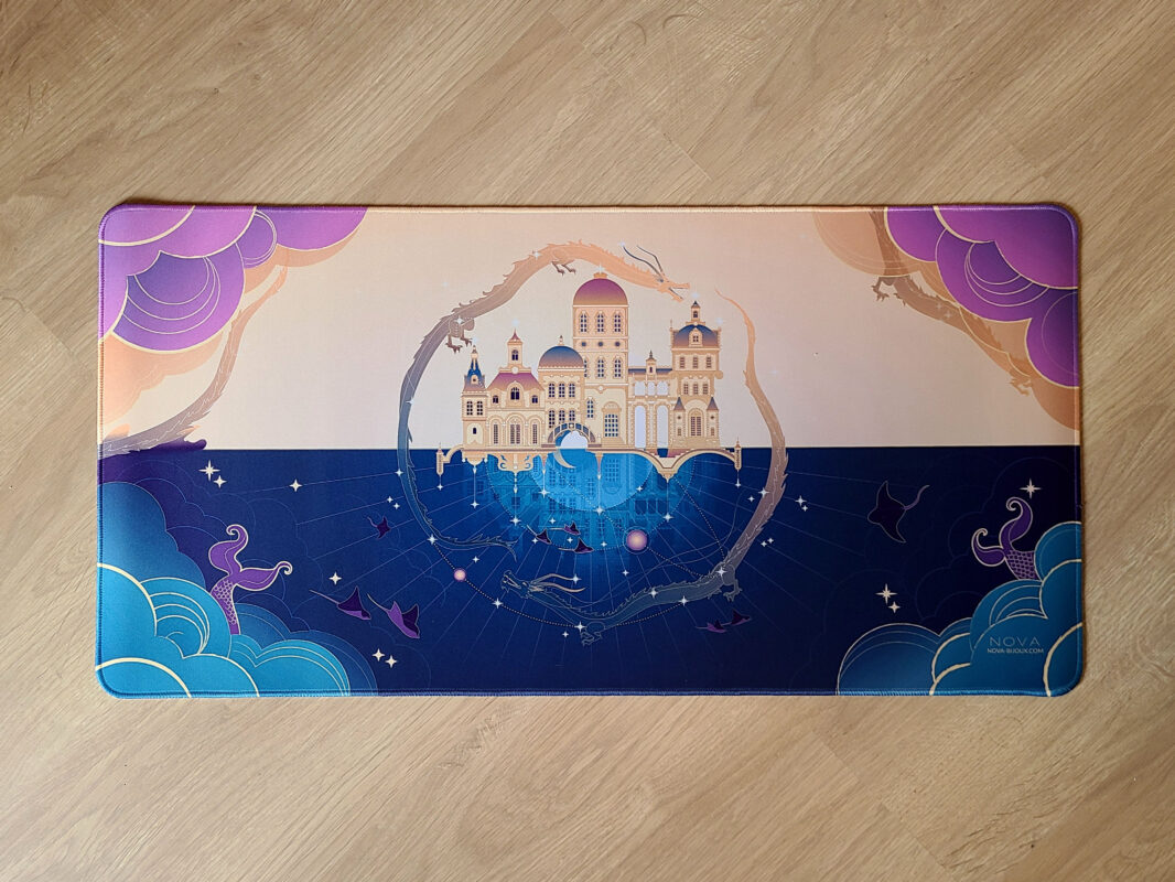 Tapis de souris XXL - Ile aux dragons