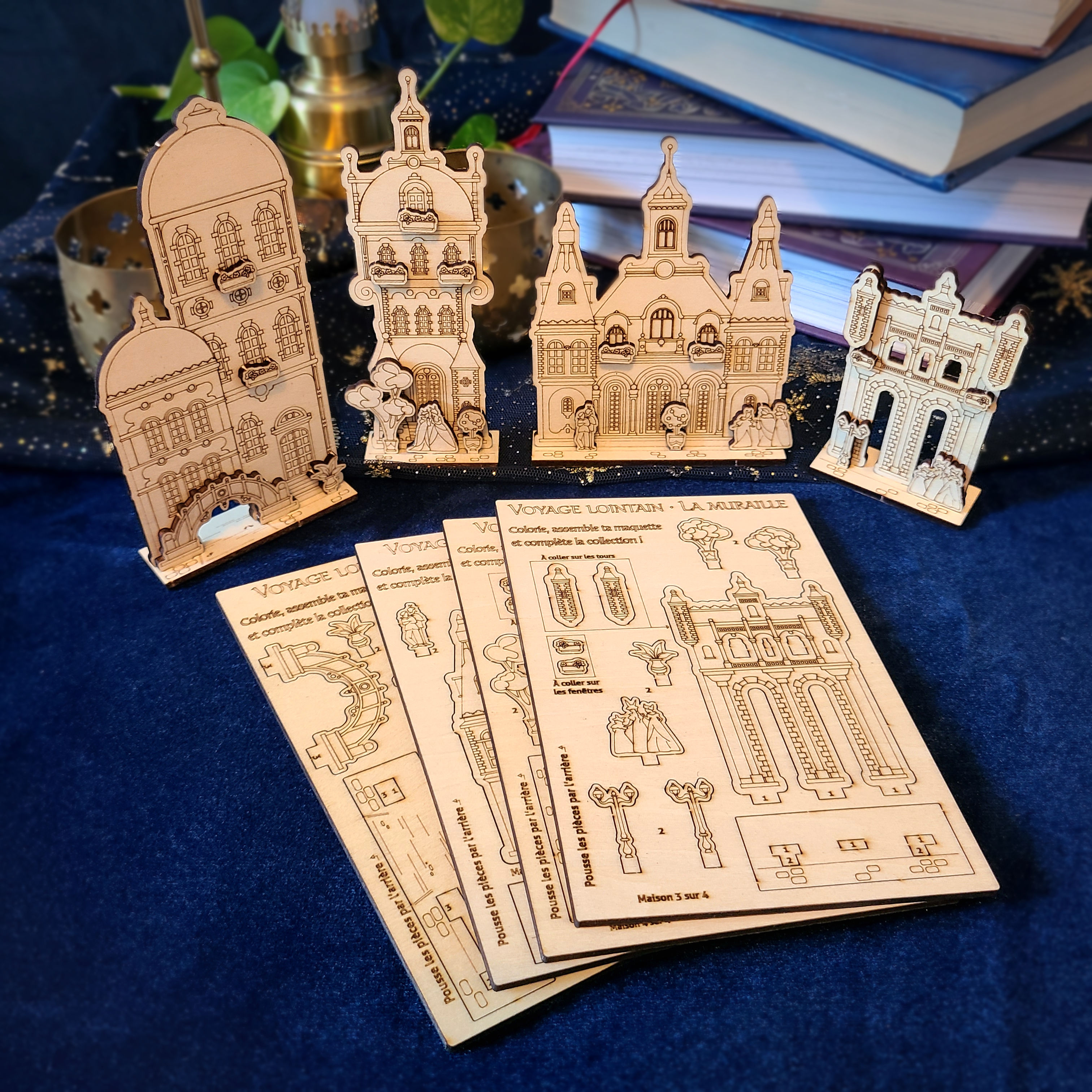 Maquettes Voyage lointain